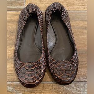 Tory Birch ballet flats. VGUC. Worn only a couple of times.